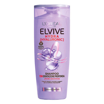 L'Oréal Paris Elvive Hydra Hyaluronic Shampoo 72H Idratazione Profonda...