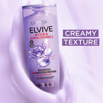 Shampoo 72H Idratazione Profonda Elvive Hydra Hyaluronic L'Oréal Paris