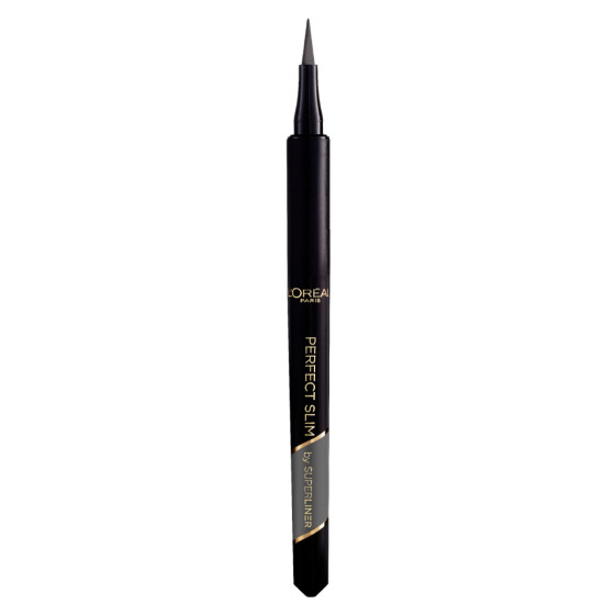 L'Oréal Paris Eyeliner in Penna Perfect Slim Superliner 24H 02 Grey L'Oréal Paris Eyeliner in Penna Perfect Slim Superliner 24H 02 Grey