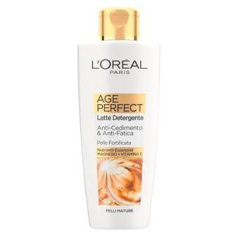 L'Oréal Paris Age Perfect Latte Detergente Anti-Cedimento e Anti-Fatica...