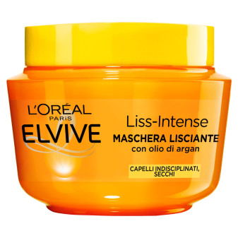 Maschera Elvive Liss Intense Capelli Secchi 300ml L'Oréal Paris