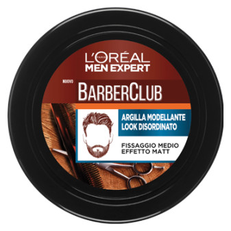 L'Oréal Paris Men Expert Barber Club Argilla Modellante per Capelli Effetto...