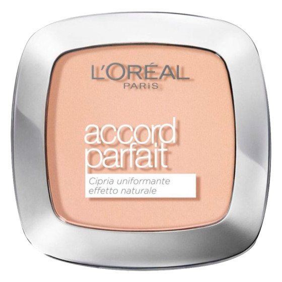 Cipria Uniformante Accord Parfait 2.R/2.C Vanille Rose L'Oréal Paris Cipria Uniformante Accord Parfait 2.R/2.C Vanille Rose L'Oréal Paris