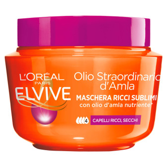 L'Oréal Paris Elvive Olio Straordinario d'Amla Maschera Ricci Sublimi...