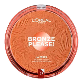 L'Oréal Paris Bronze Please Terra Abbronzante Viso in Polvere Effetto...