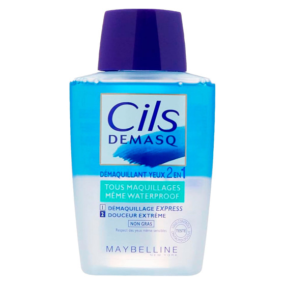 Maybelline Cils Demasq Struccante Occhi 2in1 Bifase Trucco Waterproof Maybelline Cils Demasq Struccante Occhi 2in1 Bifase Trucco Waterproof