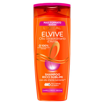 L'Oréal Paris Elvive Olio Straordinario d'Amla Shampoo Ricci Sublimi