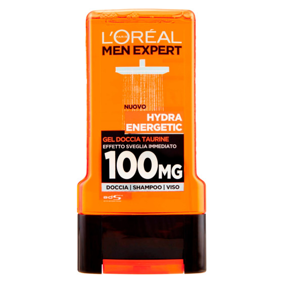 L'Oréal Paris Men Expert Hydra Energetic Gel Doccia Taurina 3in1 L'Oréal Paris Men Expert Hydra Energetic Gel Doccia Taurina 3in1