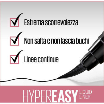 Hyper Easy Eyeliner in Penna Colore 800 Nero Maybelline New York