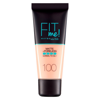 Fit Me Matte & Poreless Fondotinta Liquido Warm Ivory Maybelline