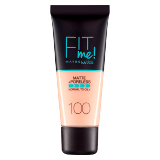 Fit Me Matte & Poreless Fondotinta Liquido Warm Ivory Maybelline