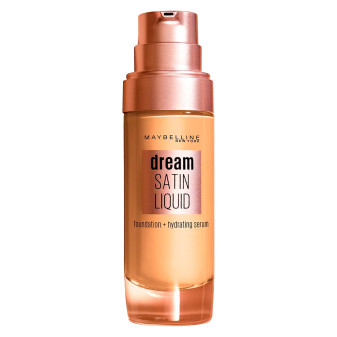 Maybelline New York Dream Satin Liquid Fondotinta Liquido con Siero Idratante...