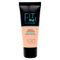 Immagine 1 - Maybelline New York Fit Me Matte & Poreless Fondotinta Liquido Opacizzante Pelli da Normali a Grasse Colore 120 Classic Ivory