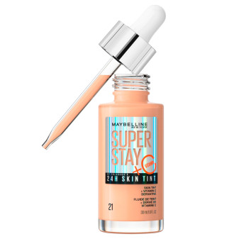 Superstay Skin Tint 24H Fondotinta in Siero Tonalità 21 Maybelline