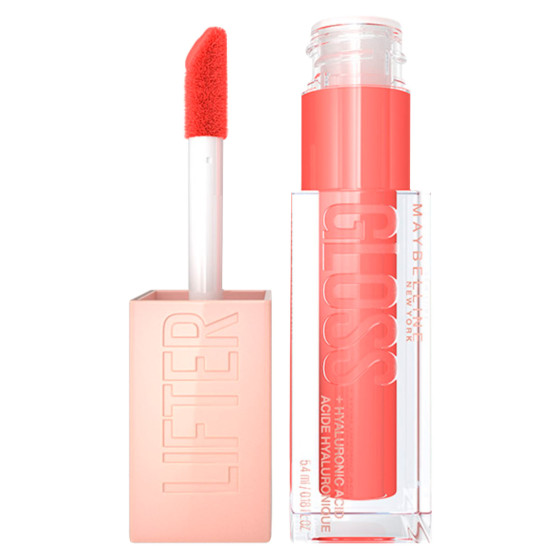 Lucidalabbra con Acido Ialuronico Colore 22 Peach Ring di Maybelline Lucidalabbra con Acido Ialuronico Colore 22 Peach Ring di Maybelline