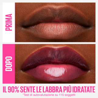 Lucidalabbra con Acido Ialuronico Colore 22 Peach Ring di Maybelline