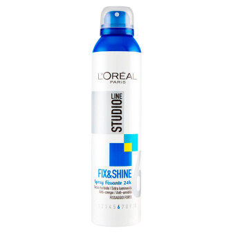 L'Oréal Paris Studio Line Spray Fissante Fix e Shine Tenuta 6 Forte - Flacone...