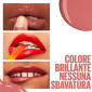 Immagine 3 - Maybelline New York SuperStay Vinyl Ink Rossetto Liquido Effetto Vinilico a Lunga Tenuta Colore 100 Charmed