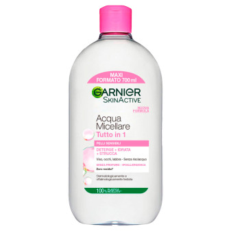 Garnier SkinActive Acqua Micellare Tutto in 1 per Pelli Sensibili Struccante...