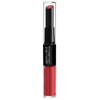 L'Oréal Paris Infaillible 24H Lipstick Rossetto Liquido 2in1 Lunga Tenuta con...