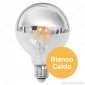 Immagine 2 - Girard Sudron Lampadina LED E27 8W Globo G95 Filamento Calotta