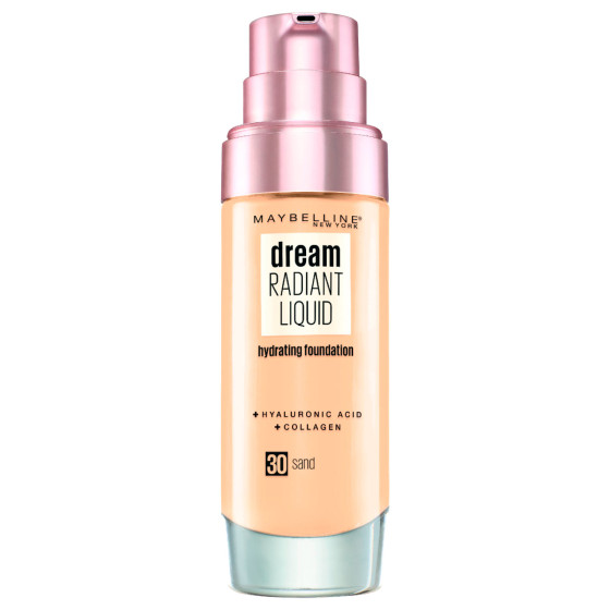 Dream Radiant Liquid Fondotinta Liquido 30 Sand Maybelline New York Dream Radiant Liquid Fondotinta Liquido 30 Sand Maybelline New York