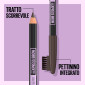 Immagine 4 - Maybelline New York Express Brow Matita Ombretto 2in1 con Pettinino per Sopracciglia Colore 05 Deep Brown