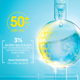 Garnier PureActive Fluido Viso Anti-Imperfezioni Anti-UV Quotidiano