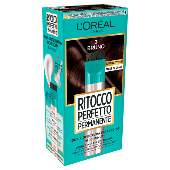L'Oréal Paris Ritocco Perfetto Capelli Permanente 3 Bruno L'Oréal Paris Ritocco Perfetto Capelli Permanente 3 Bruno