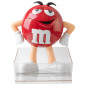 Immagine 2 - M&M's Character Red Espositore da Banco Rosso 38cm con Vano Anteriore Removibile + 500gr di M&M's alle Arachidi