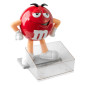 Immagine 4 - M&M's Character Red Espositore da Banco Rosso 38cm con Vano Anteriore Removibile + 500gr di M&M's alle Arachidi