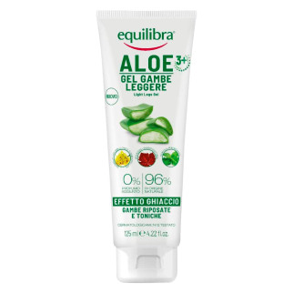 Aloe Gel Effetto Ghiaccio Gambe Leggere - Flacone da 125ml Equilibra