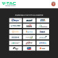 Immagine 3 - V-Tac VT-48200B Batteria Rack BMS LiFePO4 48V 200Ah 9,60kWh per Inverter Impianto Fotovoltaico CEI 0-21 - SKU 11523