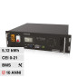 V-Tac VT48100E-P2 Batteria BMS Rack LiFePO4 51,2V 100Ah 5,12kWh per Inverter Impianto Fotovoltaico CEI 0-21 - SKU 11377
