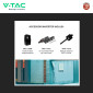 Immagine 5 - V-Tac Kit Inverter 3,6kW Monofase IP65 LCD CEI 0-21 + Batteria Rack LiFePO4 5.12kWh Impianto Fotovoltaico - SKU 11725 + 11377