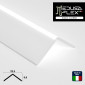 Immagine 1 - MedusaFlex Copertura Milky in Policarbonato per Profilo Angolare in Alluminio per Strisce LED Lunghezza 2 metri - mod. Cubo