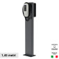 Immagine 1 - Daze Supporto da Terra in Acciaio per 1 o 2 Wall Box Compatibile con Dazebox - mod. SD01