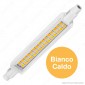 Immagine 2 - Duralamp Lampadina Erre7s LED R7s L118 10W Bulb Tubolare Slim - mod.