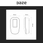 Immagine 9 - Daze Dazebox Home T Wall Box 7,4kW Monofase IP55 IK10 RFID Bluetooth Wi-Fi Cavo Tipo 2 - mod. DT01IT32M5 / DT01IT32M7