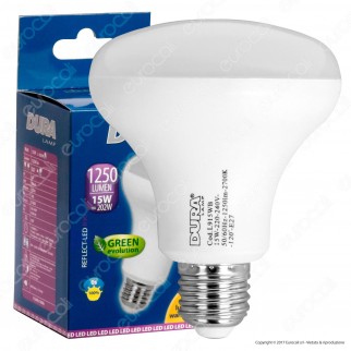Duralamp Reflect Lampadina LED E27 15W Bulb Reflector Spot R90 - mod.