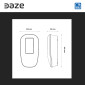 Immagine 9 - Daze Dazebox Home T Wall Box 22,2kW Trifase IP55 IK10 RFID Bluetooth Wi-Fi Cavo Tipo 2 - mod. DT01IT32T5 / DT01IT32T7