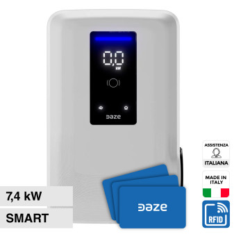 Daze Dazebox Home S Wall Box 7,4kW Monofase IP55 IK10 RFID Bluetooth Wi-Fi -...