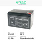 Immagine 2 - V-Tac VT-10-12 Batteria Piombo Acido 12V 10Ah con Attacchi T2 - SKU 23452