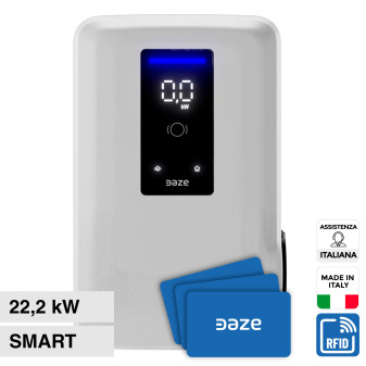Daze Dazebox Home S Wall Box 22,2kW Trifase IP55 IK10 RFID Bluetooth Wi-Fi -...