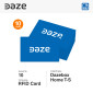 Immagine 2 - Daze Tessere RFID per Sblocco Wall Box Dazebox Home T e S - Confezione da 10 Card - mod. DTS01RF10