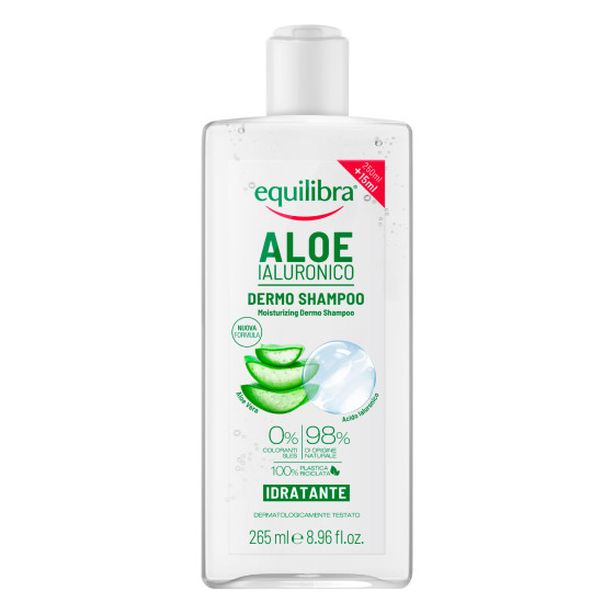 Equilibra Aloe Ialuronico Dermo Shampoo Idratante Flacone 265ml Equilibra Aloe Ialuronico Dermo Shampoo Idratante Flacone 265ml