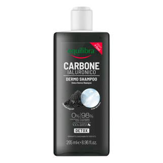 Equilibra Carbone Ialuronico Dermo Shampoo Detox Flacone 265ml