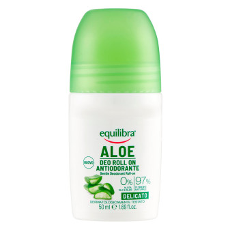 Equilibra Aloe Deo Roll On Antiodorante Delicato con Aloe per Pelli Sensibili...