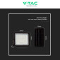 Immagine 8 - V-Tac VT-80W Faro LED Floodlight 10W IP65 Colore Nero con Pannello Solare e Telecomando - SKU 7824 / 7823