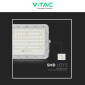 Immagine 10 - V-Tac VT-120W Faro LED Floodlight 15W IP65 Colore Bianco con Pannello Solare e Telecomando - SKU 7844 / 7843